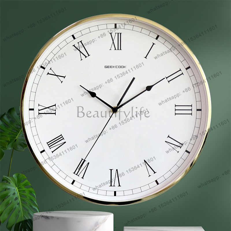 Interior Design Organic Modern - Reloj de Pared Coreano Creativo, Moderno,