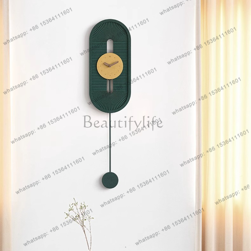 Interior Design Organic Modern - Reloj de Pared Estético y Creativo,