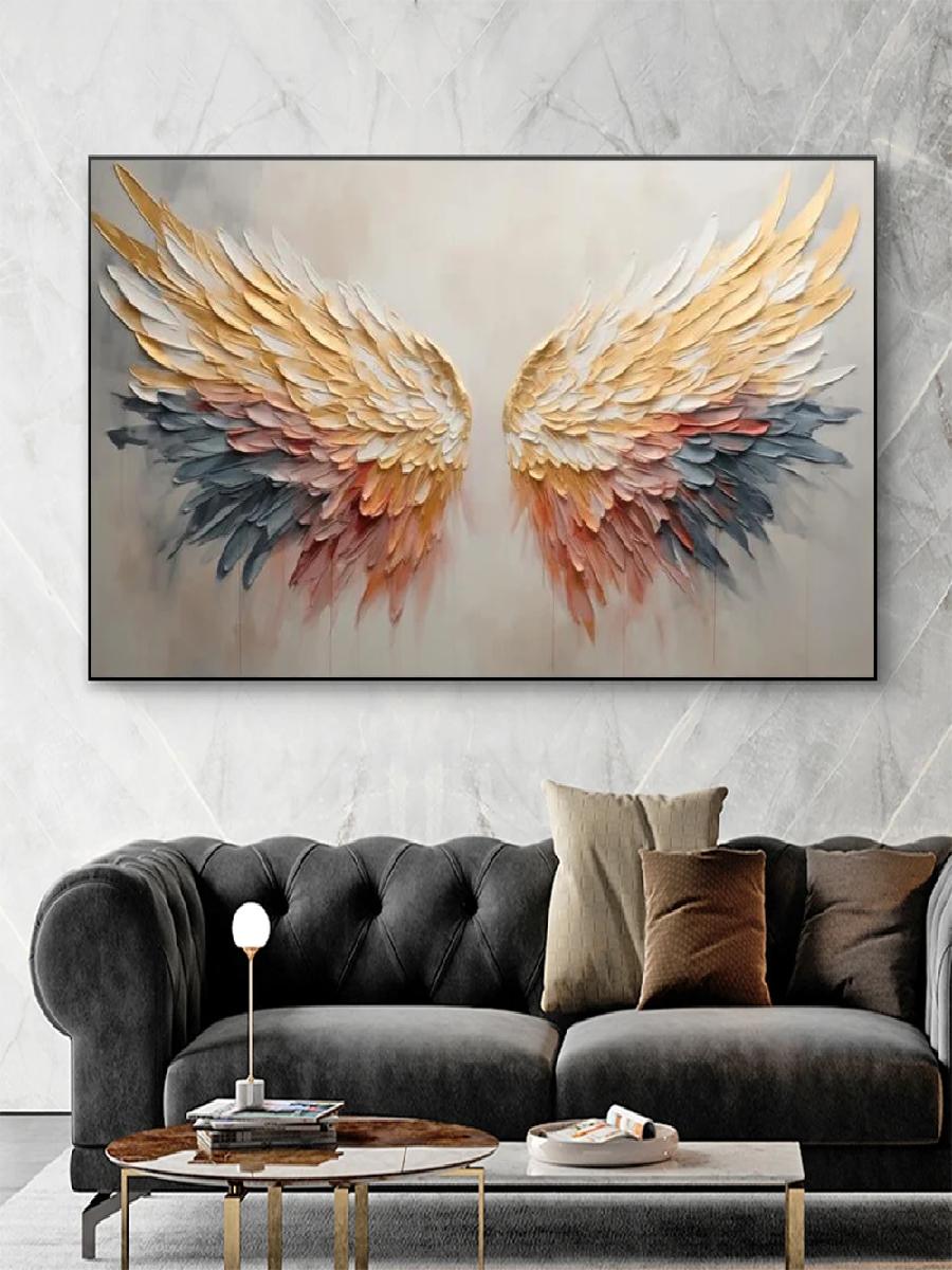 Pintura al óleo abstracta colo - Interior Design Sketch reseña y precio