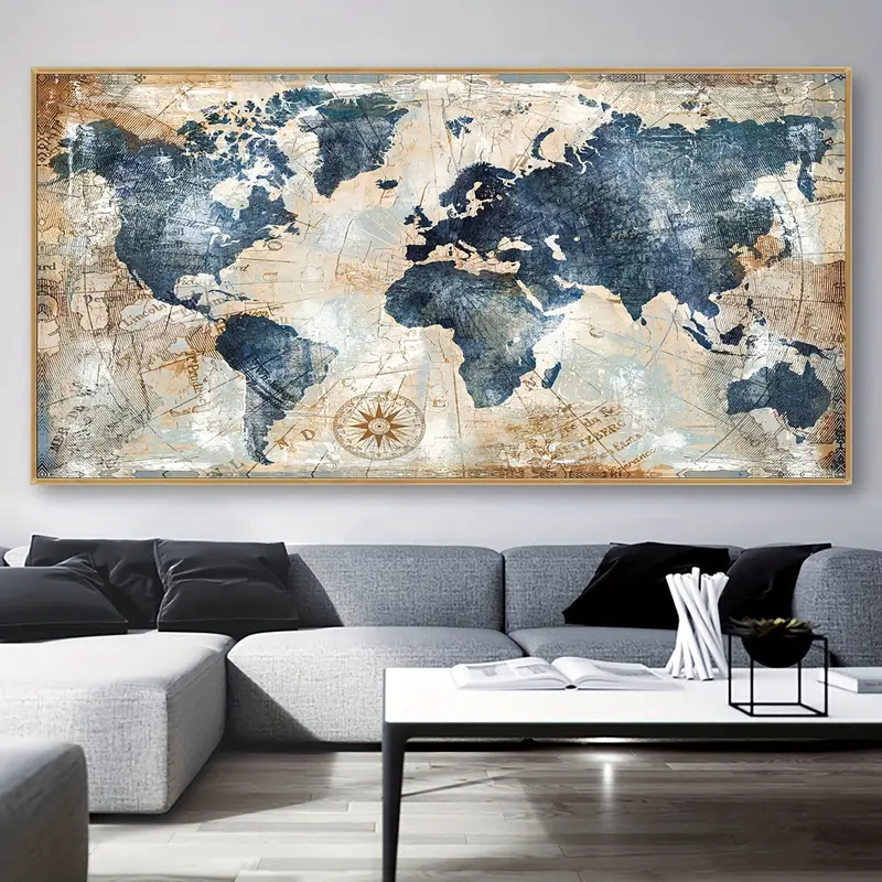 Póster de lienzo de arte Vinta - Interior Design Sketch reseña y precio