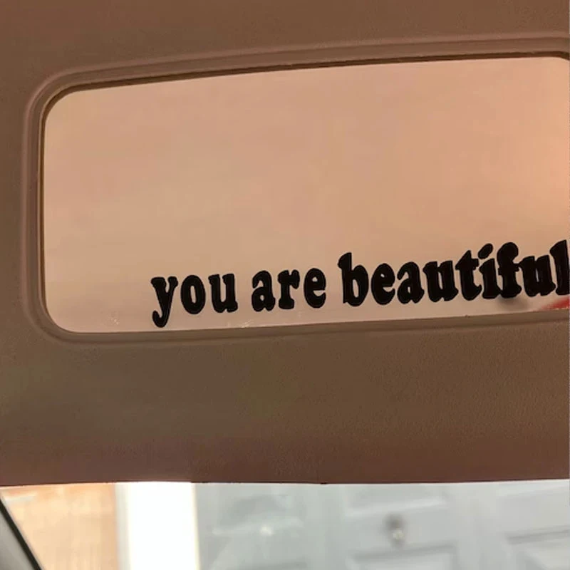Pegatinas de texto para coche, - Interior Design Quotes reseña y precio
