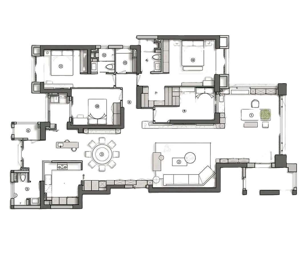Sanhai House Planes Servicios  - Interior Design And Construction reseña y precio