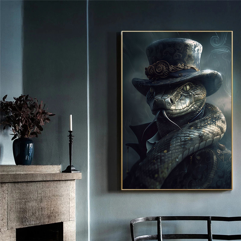 Cool Steampunk animales retrat - Interior Design Sketch reseña y precio