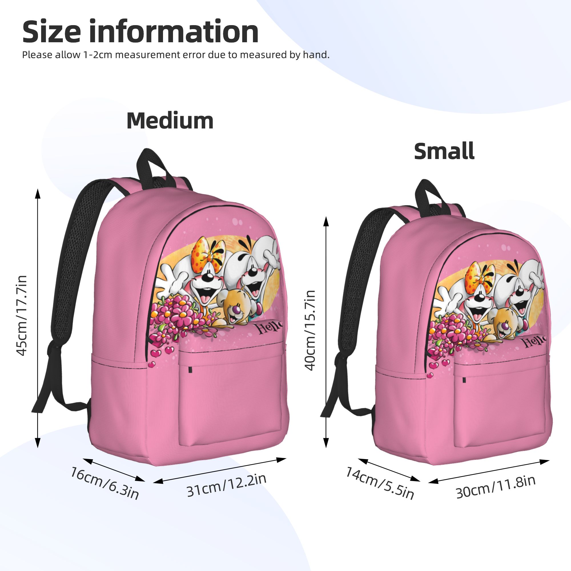 Mochila con dibujos animados d - Interior Design University reseña y precio