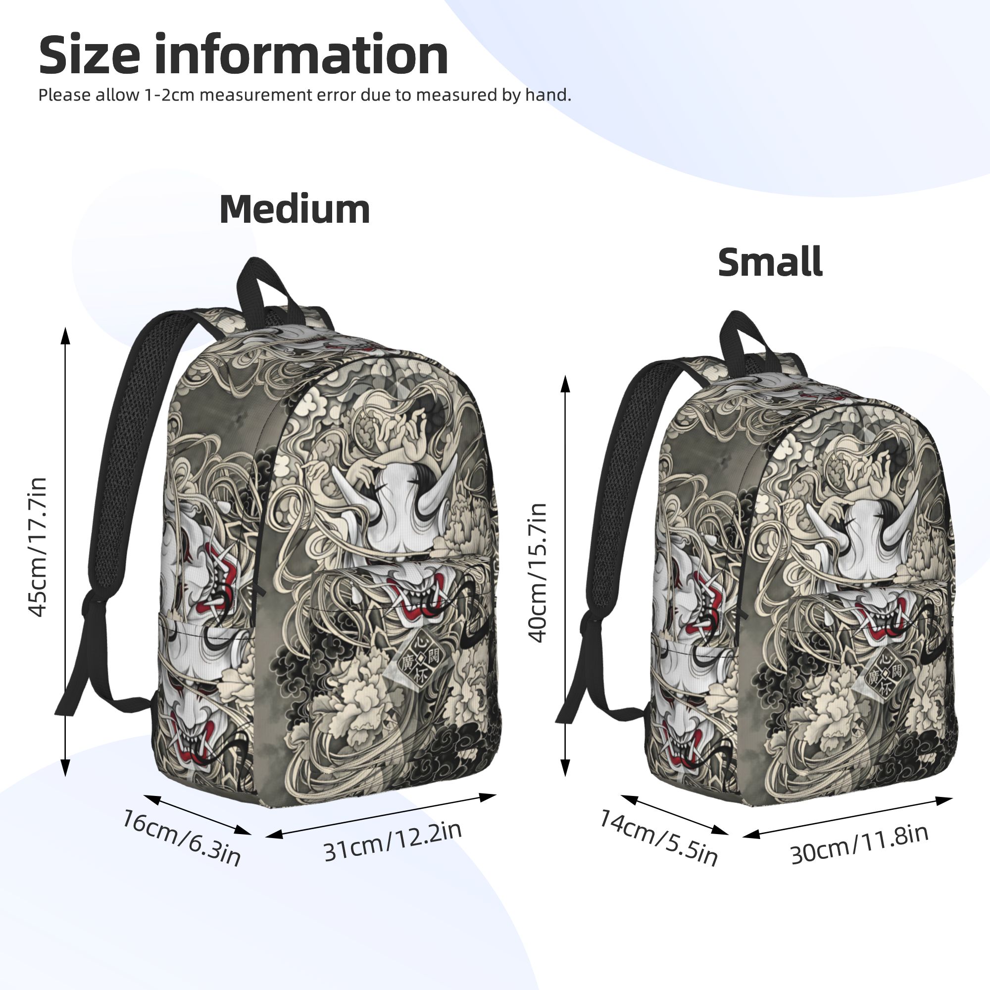 Mochila con diseño de tatuaje  - Interior Design University reseña y precio