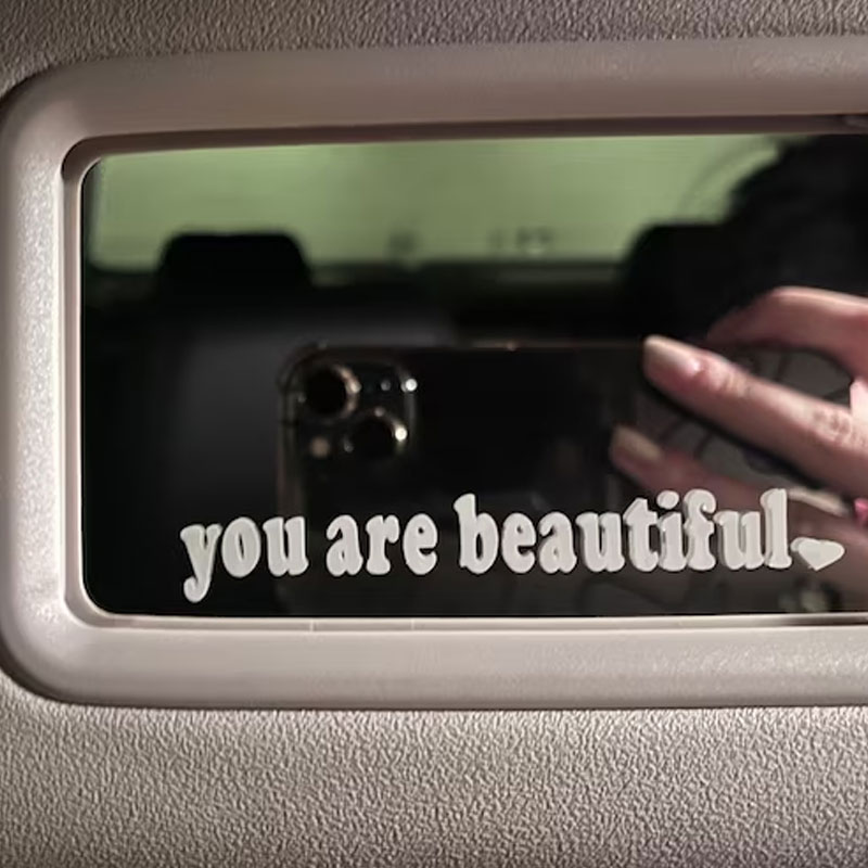 Pegatinas de texto para coche, - Interior Design Quotes reseña y precio
