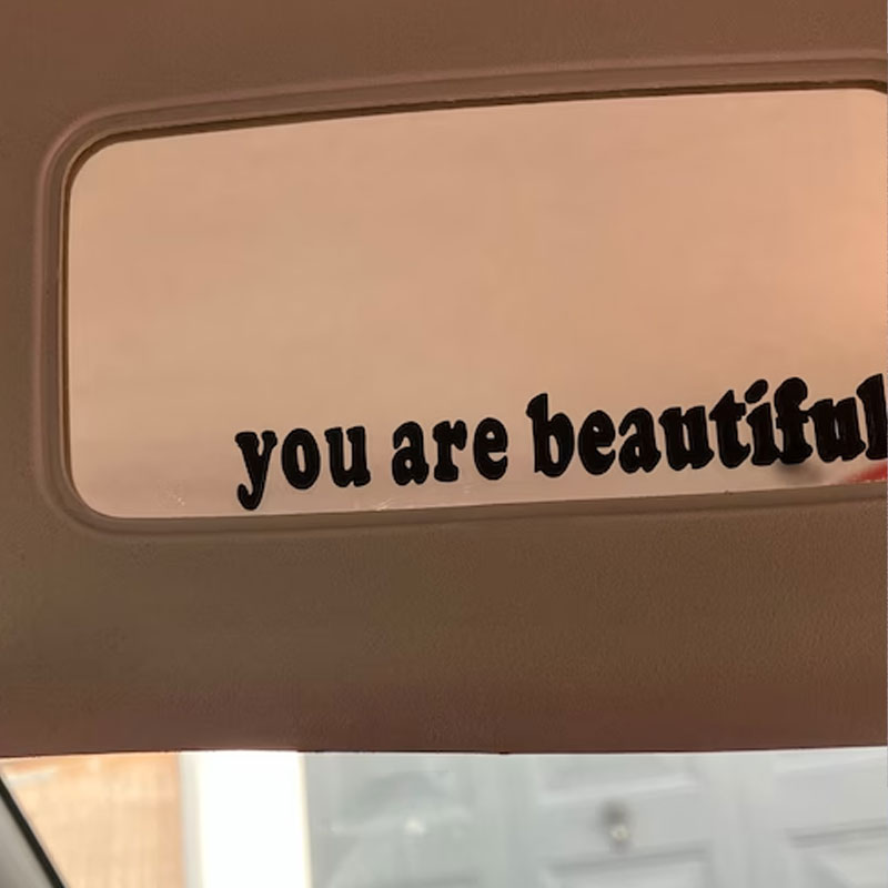 Pegatinas de texto para coche, - Interior Design Quotes reseña y precio