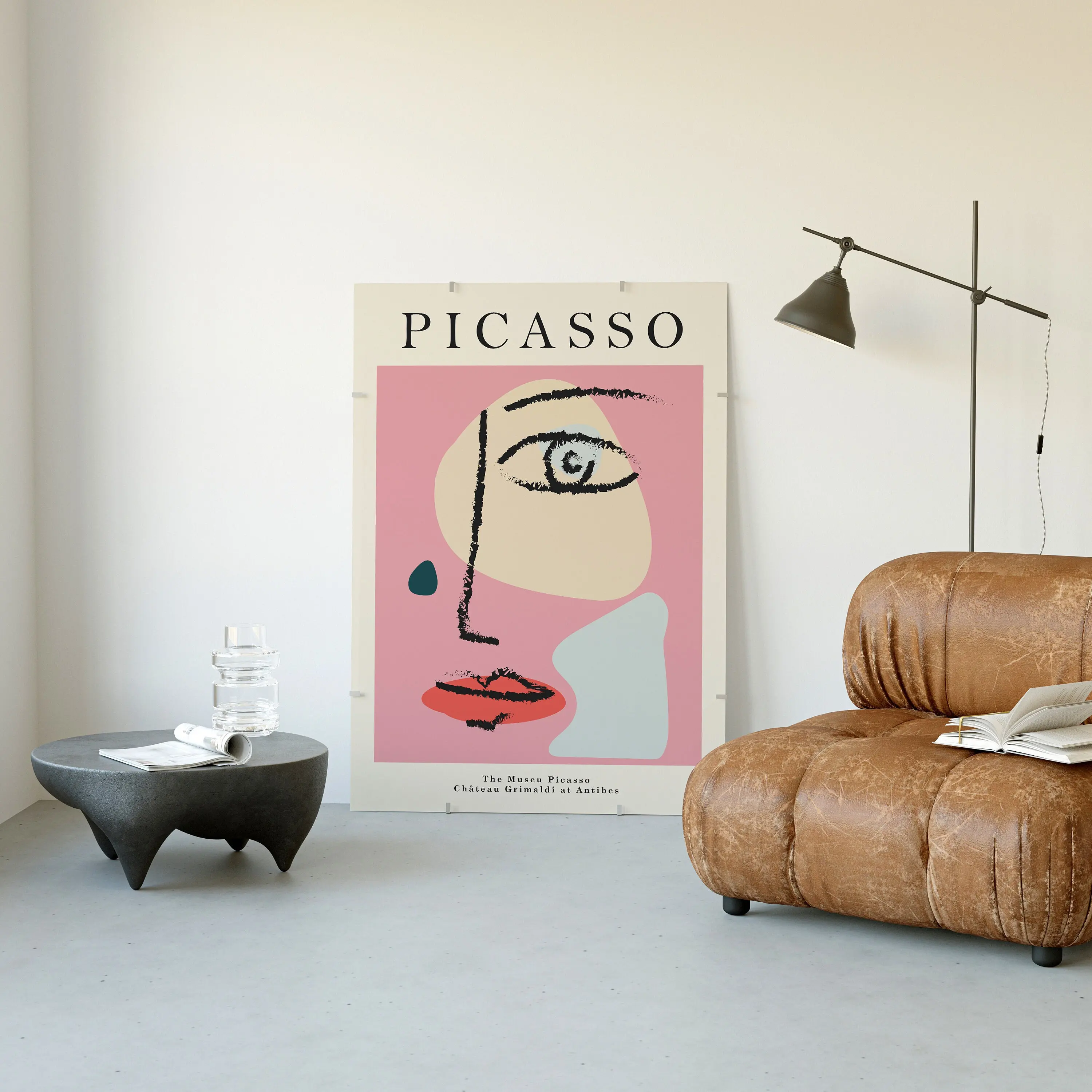 Picasso exposición pared arte  - Interior Design Sketch reseña y precio